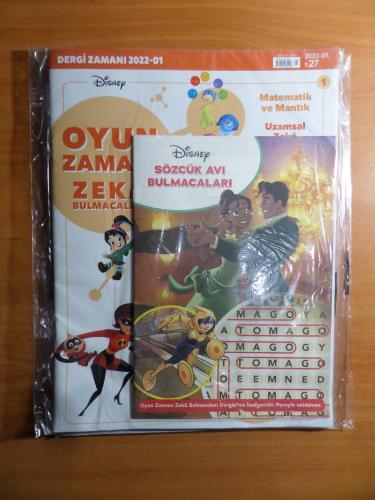 Disney Dergi Zamanı (Özel Ambalajında Ekleriyle Birlikte) 2022 / Sayı 01