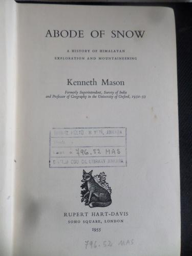 Abode of Snow Kenneth Mason