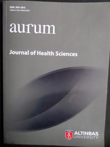 Aurum - Journal Of Health Sciences 2019 / 2