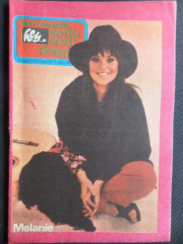 Hey Batı Müziği Şarkı Sözü Dergisi 1972 / 6