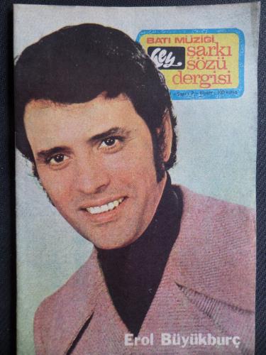 Hey Batı Müziği Şarkı Sözü Dergisi 1972 / 7