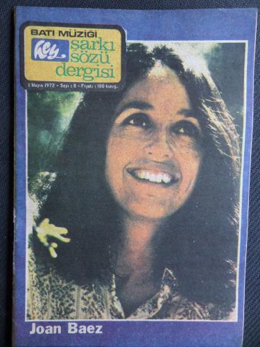 Hey Batı Müziği Şarkı Sözü Dergisi 1972 / 8