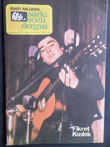 Hey Batı Müziği Şarkı Sözü Dergisi 1972 / 9