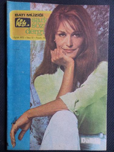 Hey Batı Müziği Şarkı Sözü Dergisi 1972 / 12