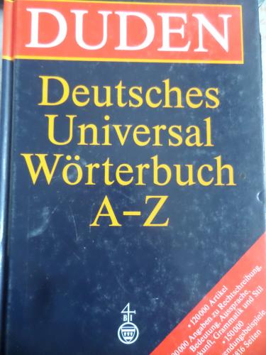 Duden Deutsches Universal Wörterbuch A-Z