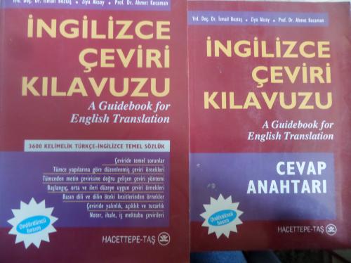 İngilizce Çeviri Kılavuzu + Cevap Anahtarı