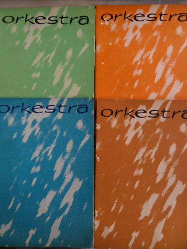 Orkestra Aylık Müzik Dergisi 1964 / Sayı: 10-11-15-16