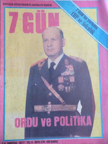 7 Gün Dergisi 1977 / 259