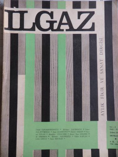 Ilgaz Aylık Fikir ve Sanat Dergisi 1967 / 65