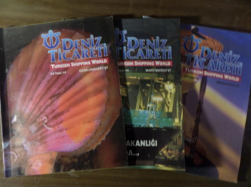 Deniz Ticareti Dergisi 1997 / Ocak/Mart-Nisan (3 Dergi)