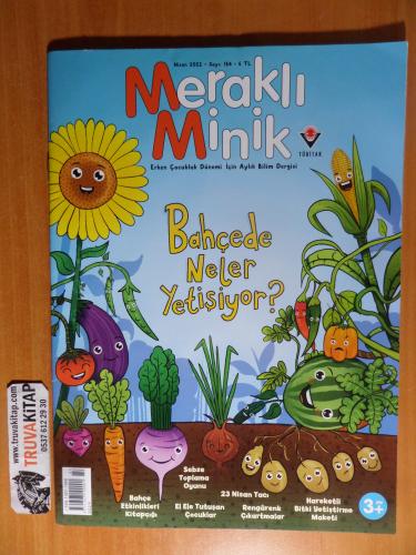 Meraklı Minik 2022 / Sayı: 184 - Bahçede Neler Yetişiyor?