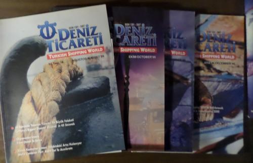 Deniz Ticaret Dergisi 1999 / Ağustos-Ekim-Kasım-Aralık- (4 Dergisi)