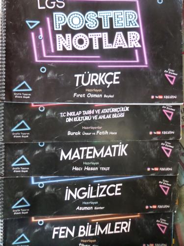 LGS Poster Notlar / 5 Adet