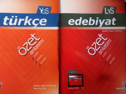 YGS Türkçe + LYS Edebiyat Özet Anlatım İbrahim Hakan Karataş