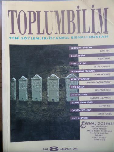 Toplumbilim 1998 / 8 - Yeni Söylemler İstanbul Bienali Dosyası