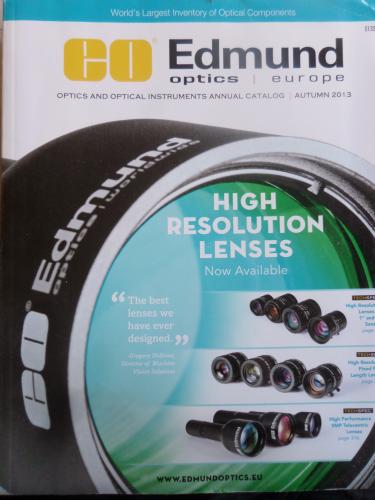 Edmund Optics And Optical İnstruments Catalog / Autumn 2013 - High Res