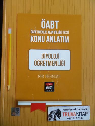 ÖABT Biyoloji Öğretmenliği