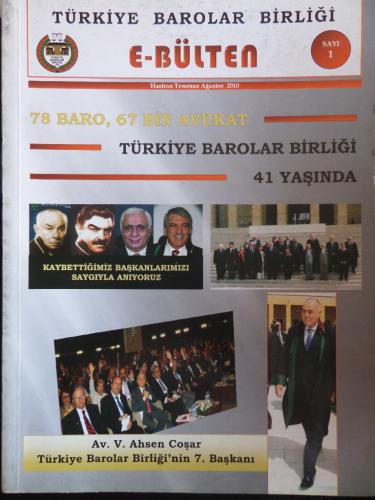 Türkiye Barolar Birliği 2010 / 1