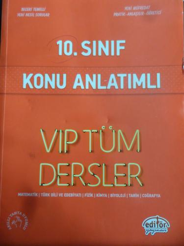 10. Sınıf Konu Anlatımlı VIP Tüm Dersler