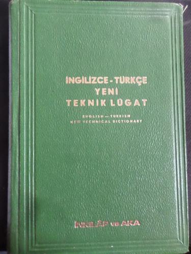 İngilizce - Türkçe Yeni Teknik Lügat