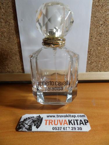Roberto Cavalli Paradiso - Cam Parfüm Şişesi (Boş)
