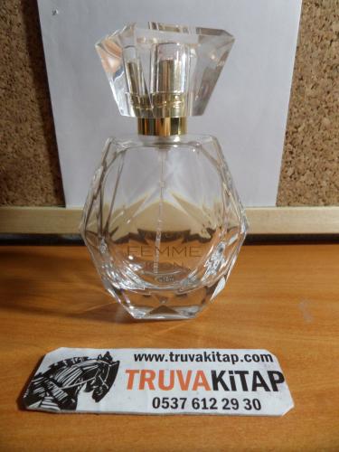 Avon Femme Icon - Cam Parfüm Şişesi (Boş)