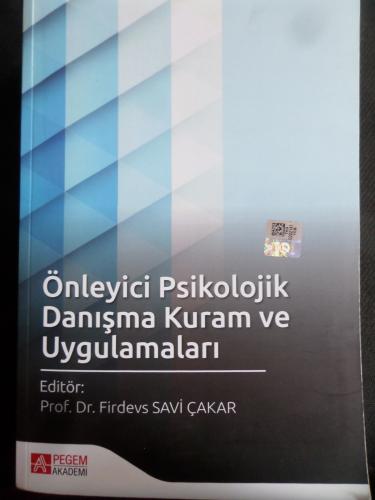 Önleyici Psikolojik Danışma Kuram ve Uygulamaları