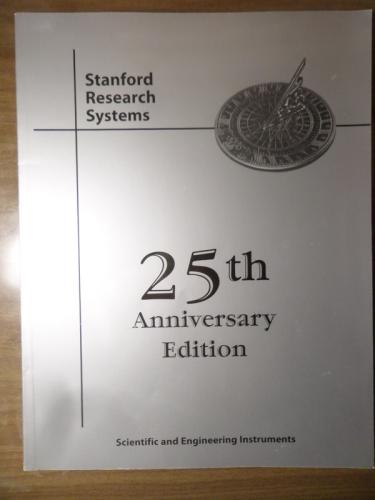 Stanfort Research Systems 25th Anniversary Edition