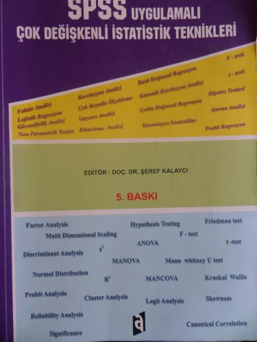 SPSS Çok Değişkenli İstatistik Teknikleri Şeref Kalaycı