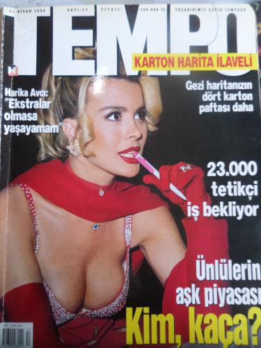 Tempo 1996 / 17 - Ünlülerin Aşk Piyasası Kim Kaça?