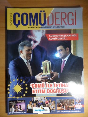 ÇOMÜ Dergi 2012 / Yaz - Güz