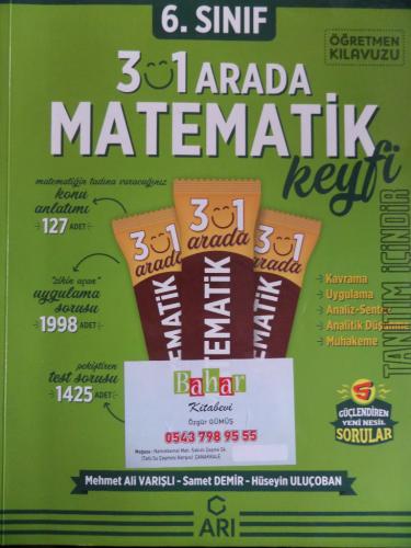 6. Sınıf 3'ü 1 Arada Matematik Keyfi Mehmet Ali Varışlı