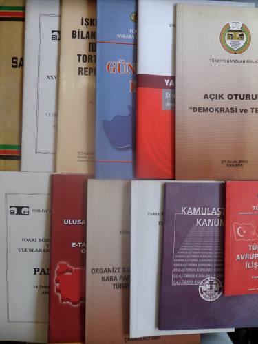 Türkiye Barolar Birliği Kitapları / 13 Adet