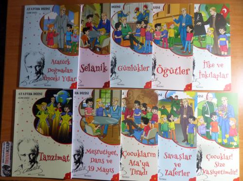 Atatürk Dizisi / 10 Adet Cezmi Ersöz