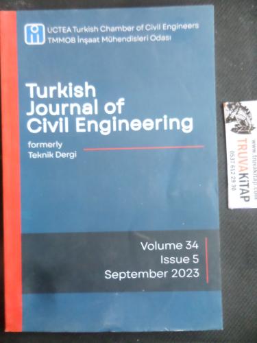 Turkish Journal of Civil Engineering Vol 34 Issue 5 - September 2023