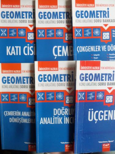 Üniversiteye Hazırlık Geometri / 6 Adet