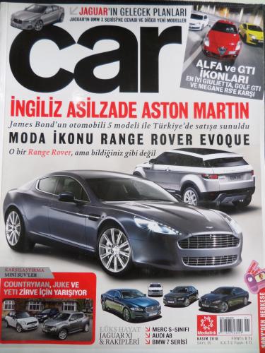 Car Dergisi 2010 / 35 - İngiliz Asilzade Aston Martın