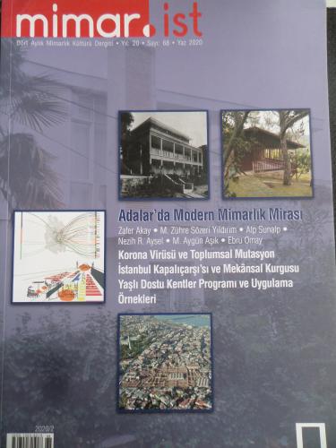 Mimar.ist Dergisi 2020 / 68 - Adalar'da Modern Mimarlık Mirası