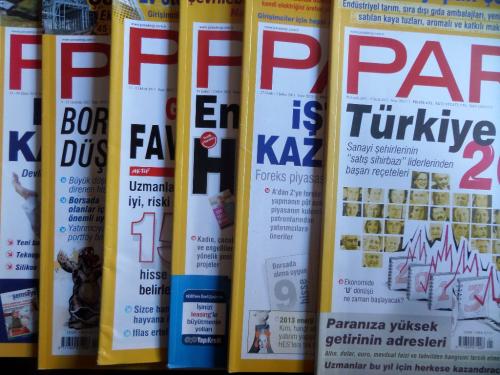Para Dergisi 2013 / 1-5-9-12-24-42 (6 Adet)