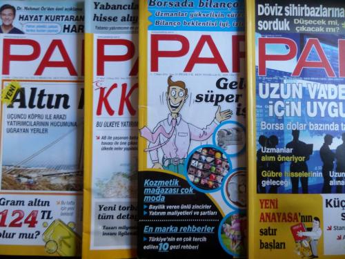 Para Dergisi 2016 / 9-13-18-46 (4 Adet)