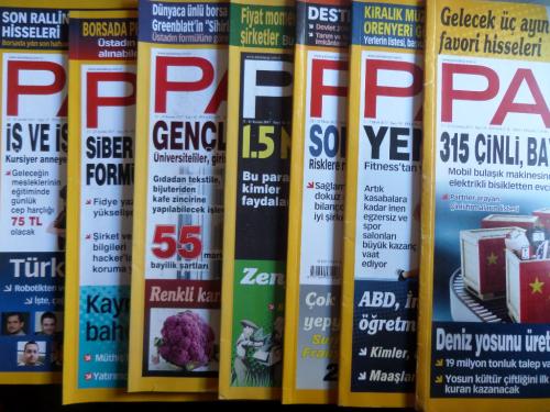 Para Dergisi 2017 / 29-39-42-44-45-50-51 (7 Adet)