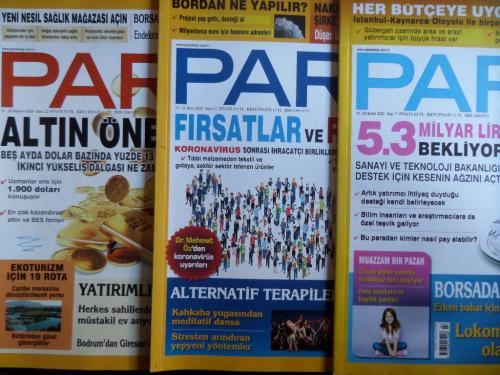 Para Dergisi 2020 / 7-11-22 (3 Adet)