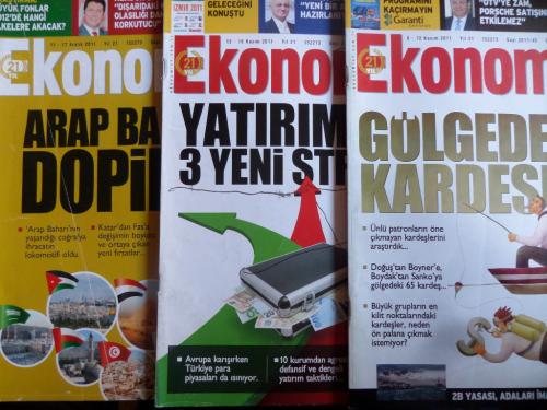 Ekonomist Dergisi 2011 / 45-46-50 (3 Adet)