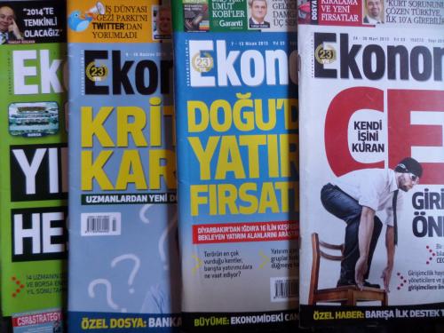 Ekonomist Dergisi 2013 / 12-14-23-48 (4 Adet)
