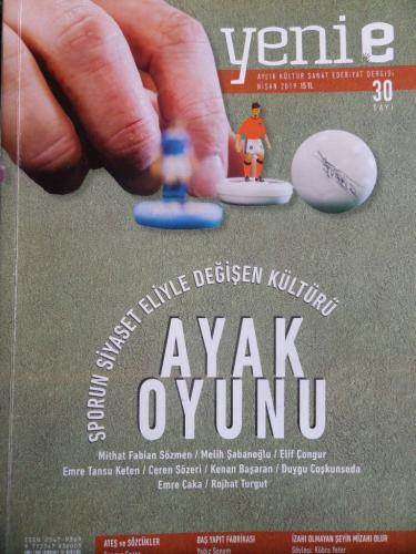 Yeni E - Aylık Kültür Sanat Edebiyat Dergisi 2019 / 30
