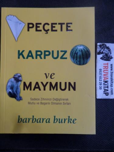 Peçete Karpuz ve Maymun Barbara Burke