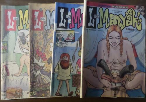 L-Manyak 2004 / 105-106-107-108 (4 Dergi)