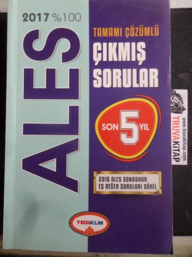 ALES Tamamı Çözümlü Çıkmış Sorular