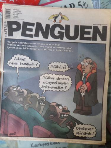 Penguen 2007 / 272 - Adalet Neyin Temelidir?