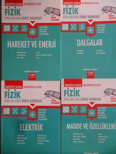 Üniversiteye Hazırlık Fizik Konu Anlatımlı Soru Bankası / 4 Adet Ferha